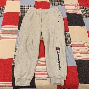 grey champion sweat pants